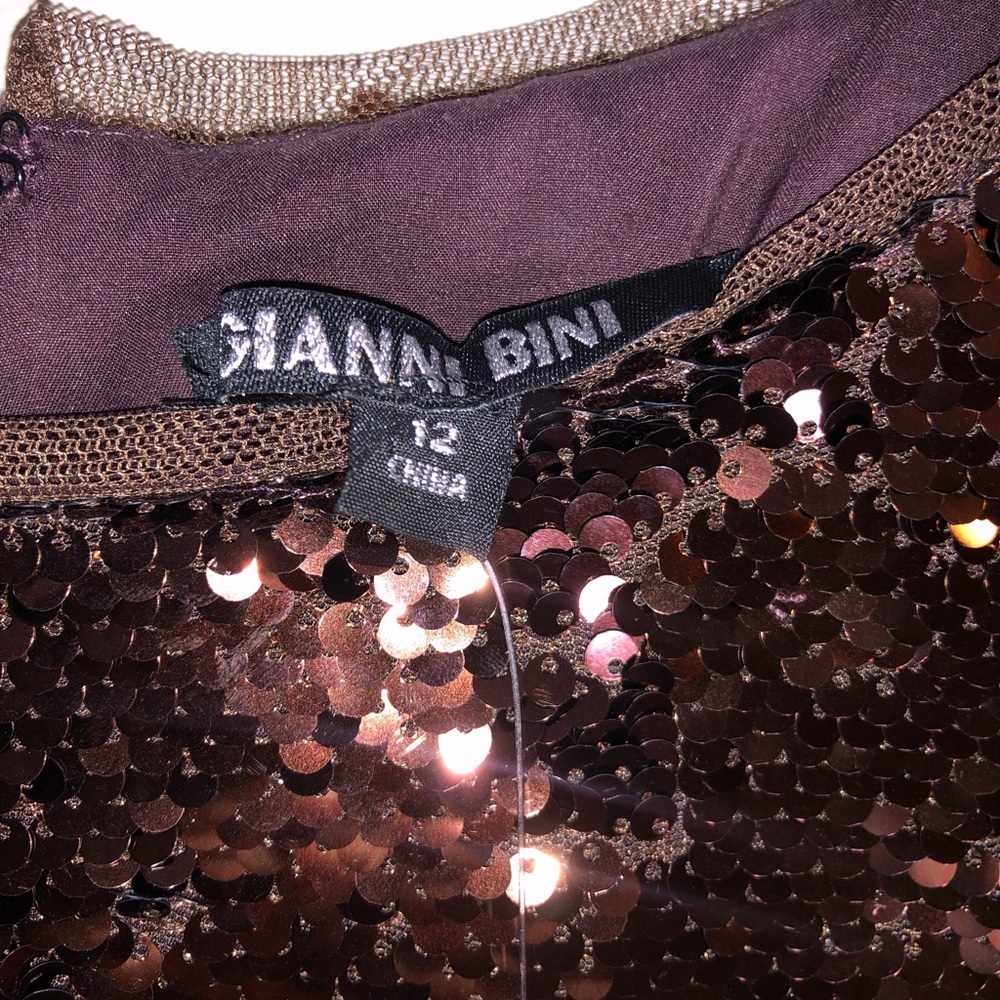 Stunning Chocolate 🍫 Brown Sequin Dress - Picture 5 of 7